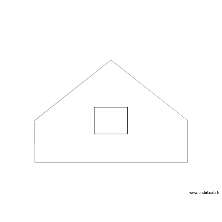 facade extérieur. Plan de 0 pièce et 0 m2