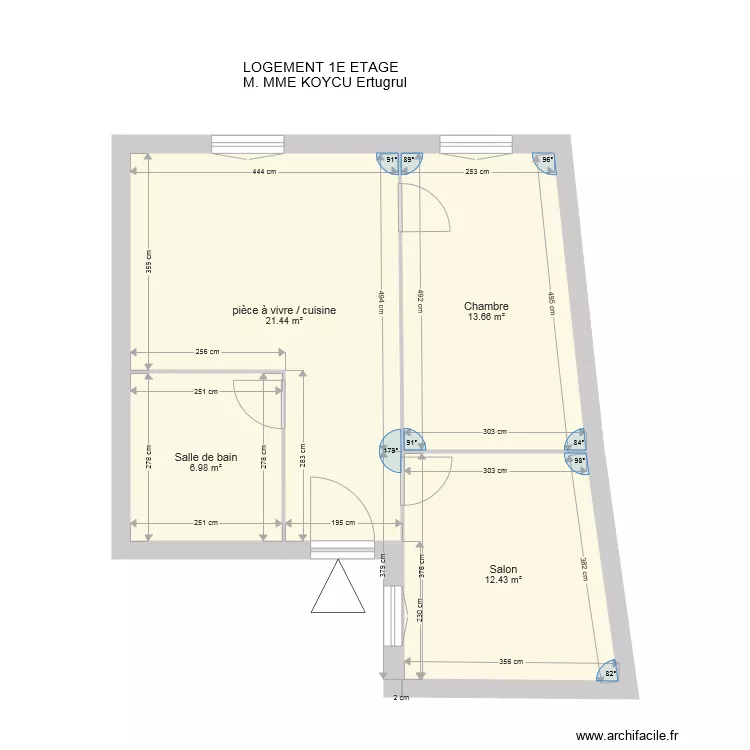 LOGEMENTS SCI PAPER. Plan de LOGEMENTS SCI PAPER. Plan de