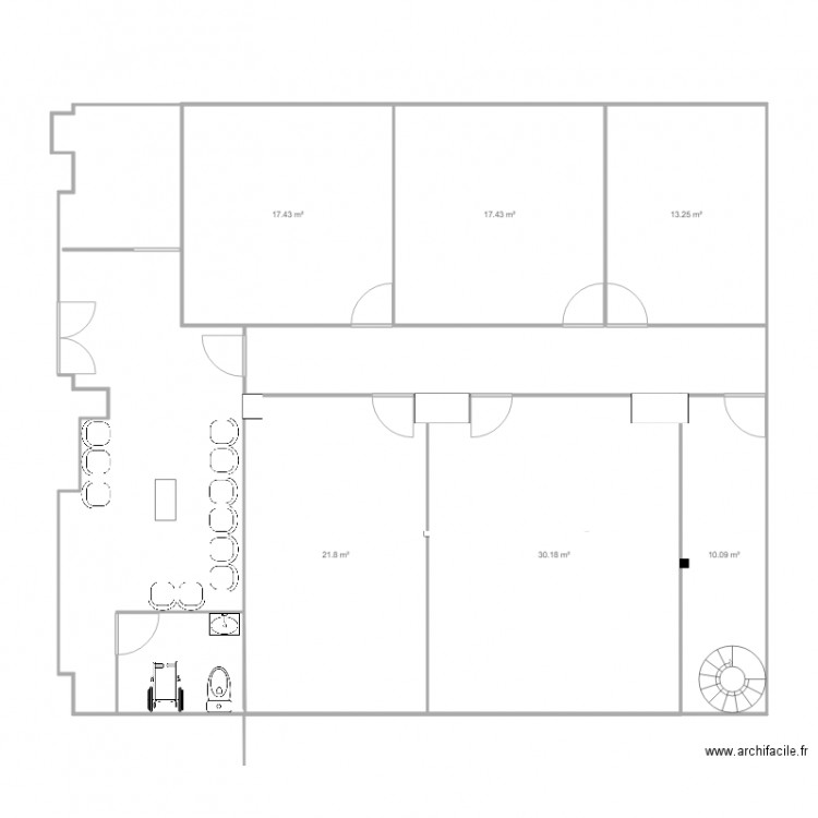 SCI ST JUST 1. Plan de 0 pièce et 0 m2