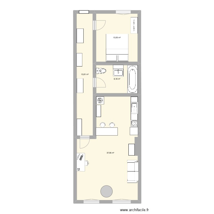 escape terreaux. Plan de 0 pièce et 0 m2