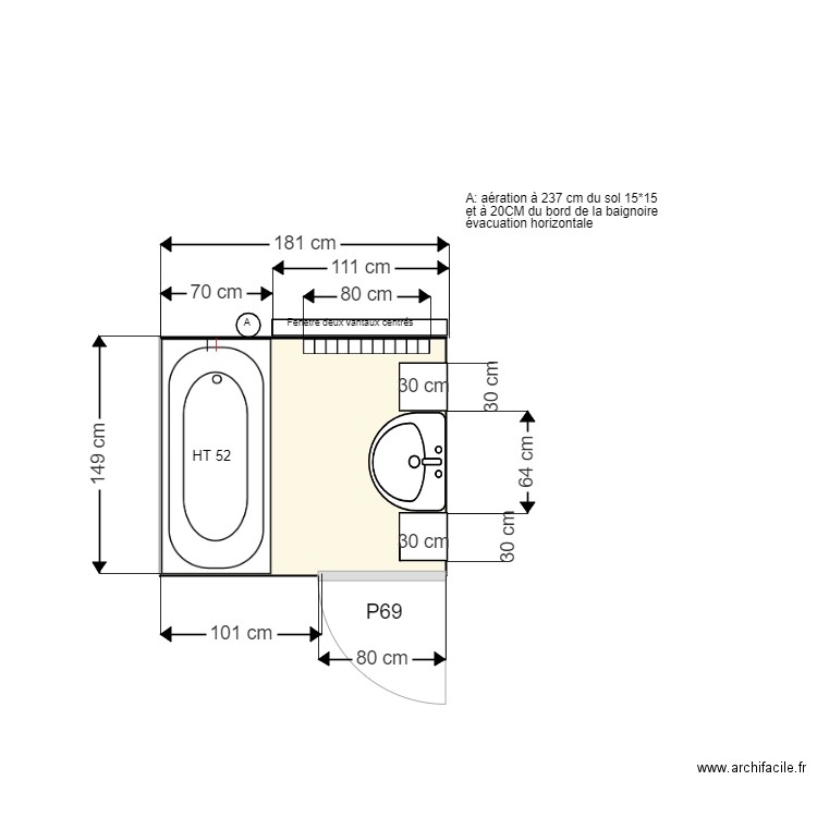 CHRISTIANE VERNIER plan. Plan de 0 pièce et 0 m2