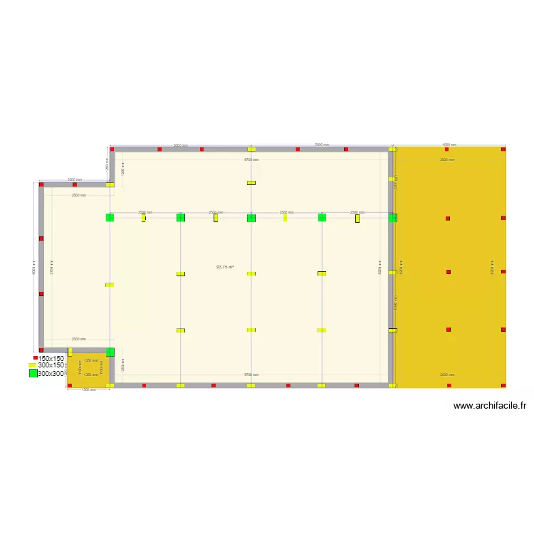 120 2 АС Сваи. Plan de 