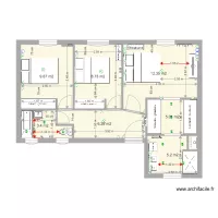 Plan de masse projet Pene niveau 1