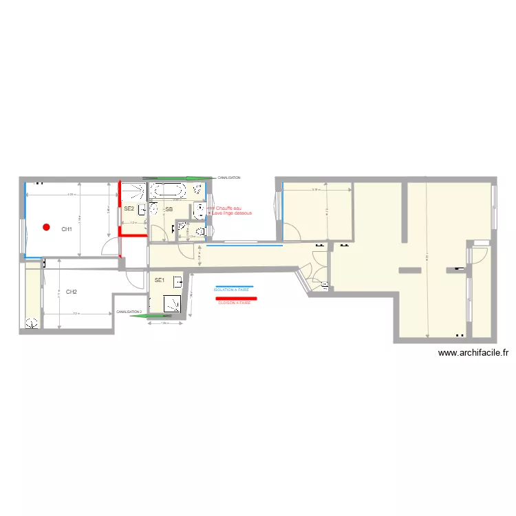ARRIERE AVEC COTE v3 . Plan de 