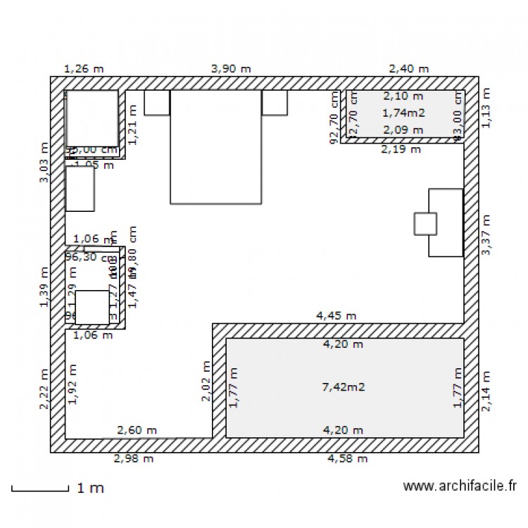 alex 1er. Plan de 0 pièce et 0 m2