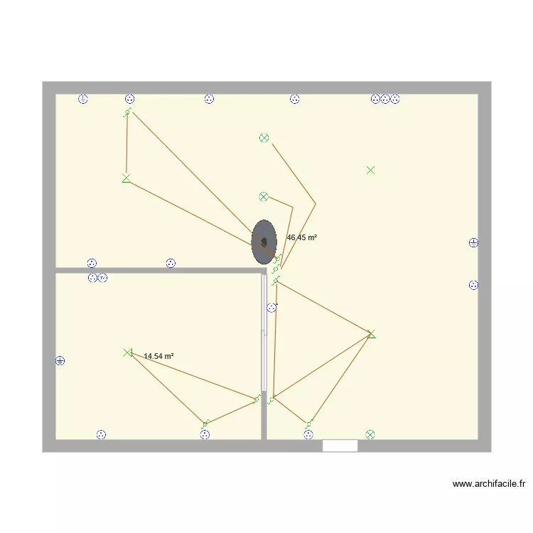 Combles. Plan de 