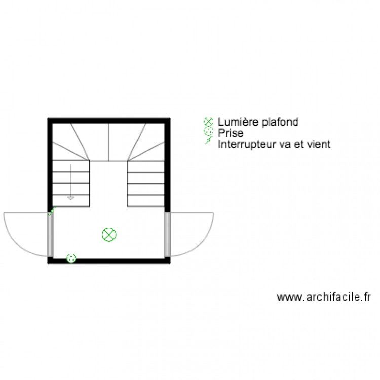 Villa madeleine hall d entrée R2. Plan de 0 pièce et 0 m2