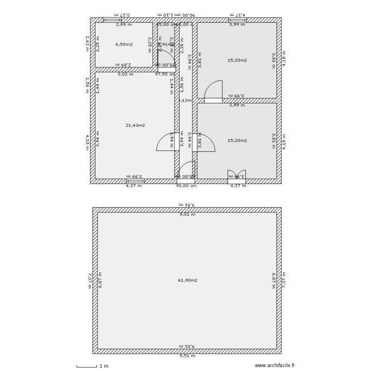 maison sam. Plan de 0 pièce et 0 m2