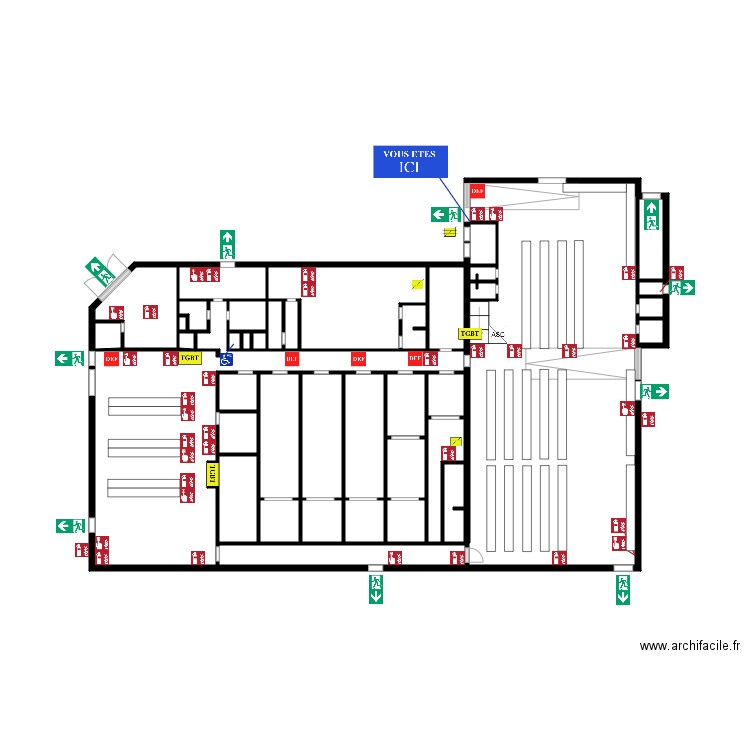 QUAI SUD 3  sortie palette. Plan de 0 pièce et 0 m2