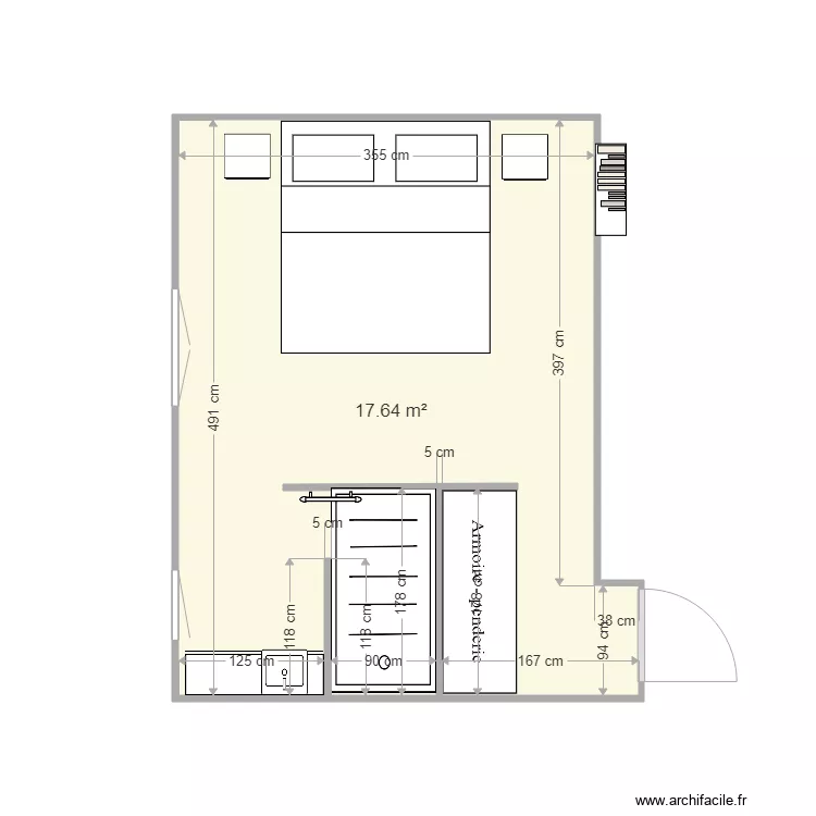 Suite parentale Maison 2. Plan de Suite parentale Maison 2. Plan de
