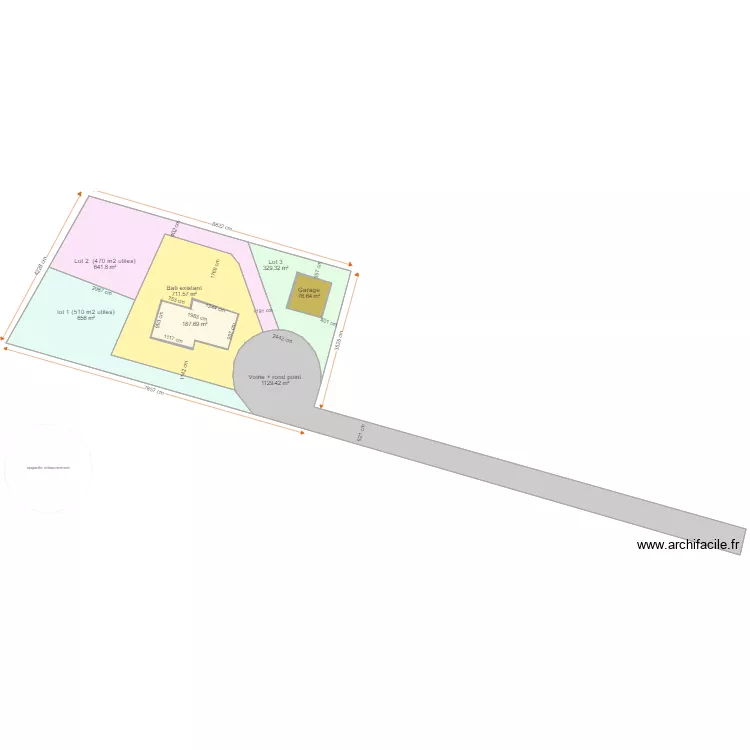 Castelmaurou 32 Clos du Loup v5. Plan de Castelmaurou 32 Clos du Loup v5. Plan de