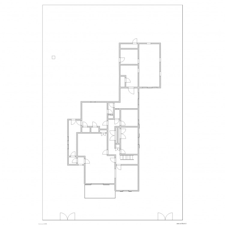 castor RDC. Plan de 0 pièce et 0 m2