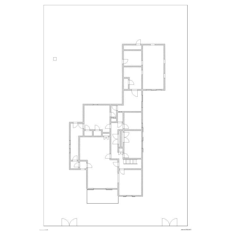 castor RDC. Plan de castor RDC. Plan de