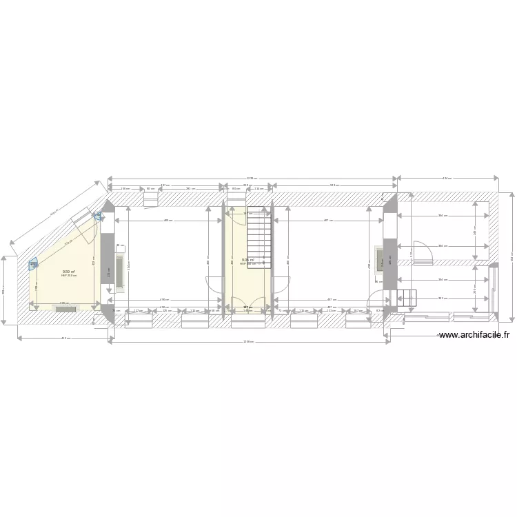 Bourg rez de chaussée. Plan de Bourg rez de chaussée. Plan de