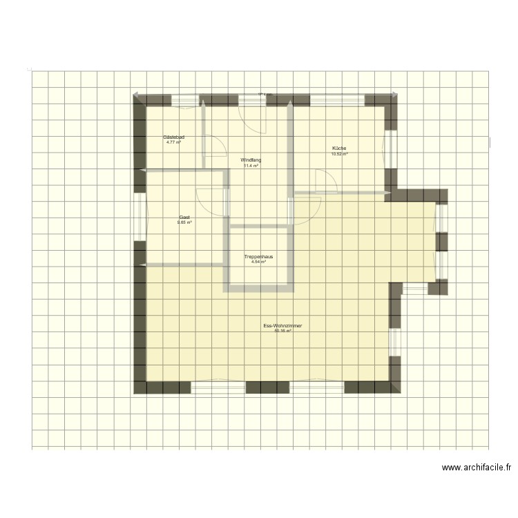 calepinage 60x60. Plan de 0 pièce et 0 m2