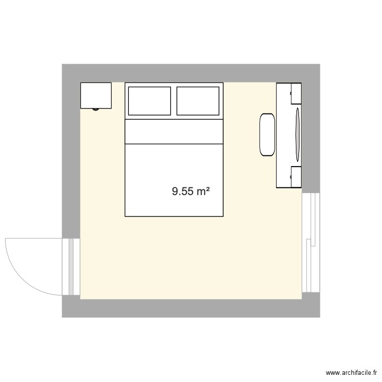 CHAMBRE LILY2. Plan de 0 pièce et 0 m2