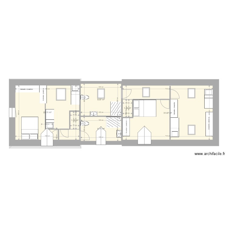 SPDR17étageAménagt5. Plan de 0 pièce et 0 m2