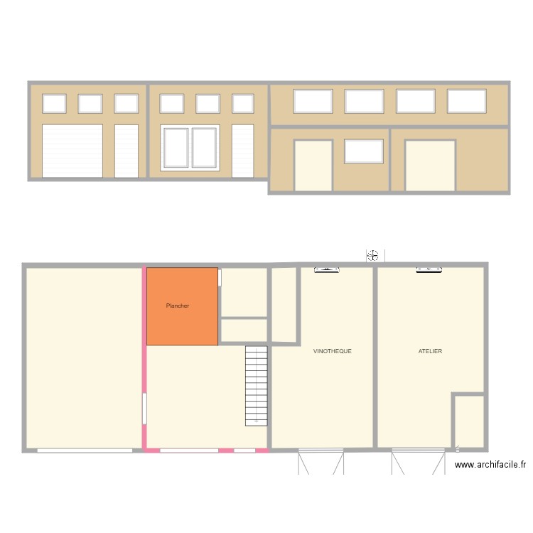 Hangar front13. Plan de 0 pièce et 0 m2