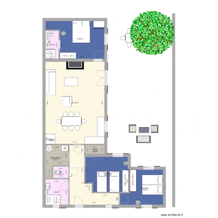 Yeu soucis. Plan de 0 pièce et 0 m2