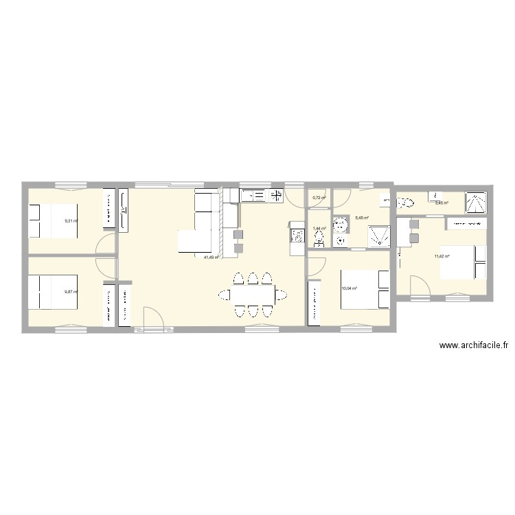 Aménagement STUDIO 16m2. Plan de 0 pièce et 0 m2