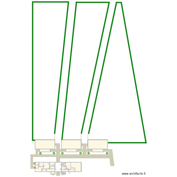 aménagements. Plan de 0 pièce et 0 m2