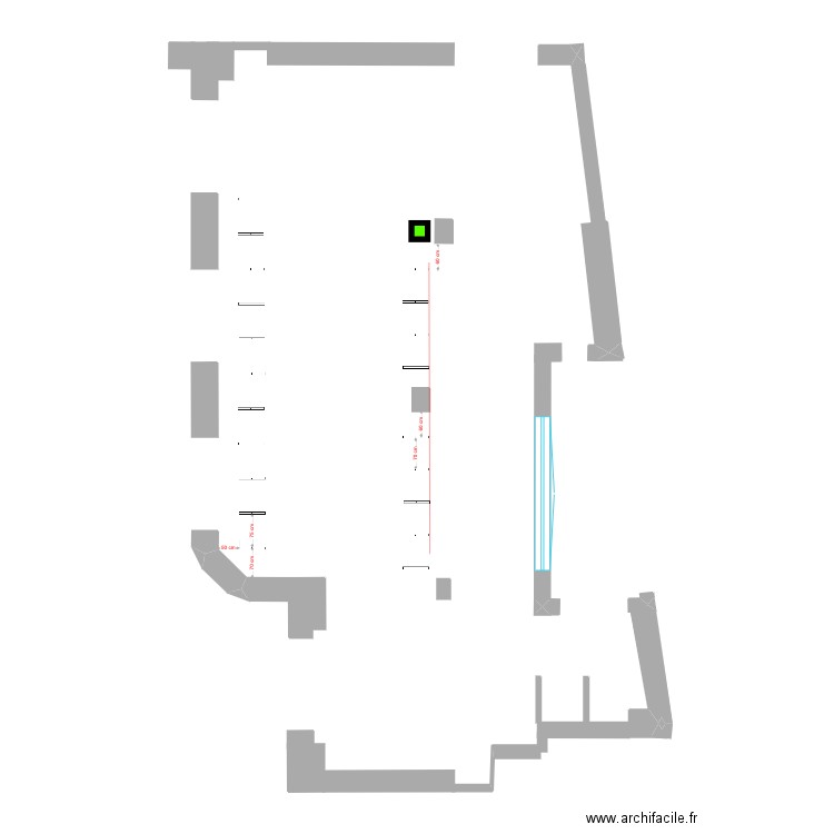 Parking Owkin 50 places. Plan de 0 pièce et 0 m2