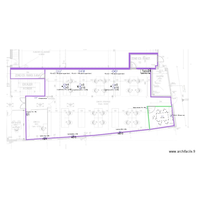 SPIE ICS ALLONNES Nouveau site Courants Fo Fa. Plan de 0 pièce et 0 m2