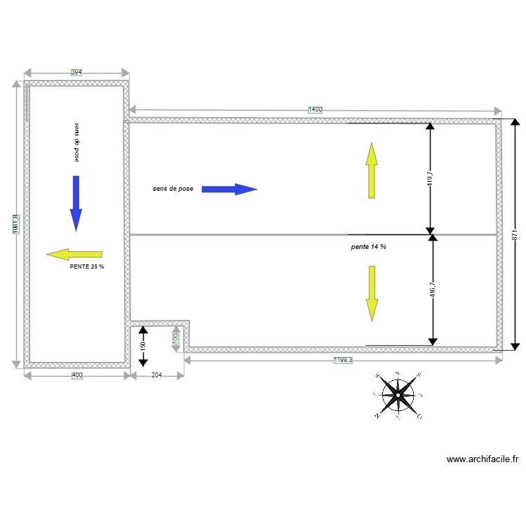 MAISON OROUET. Plan de 0 pièce et 0 m2