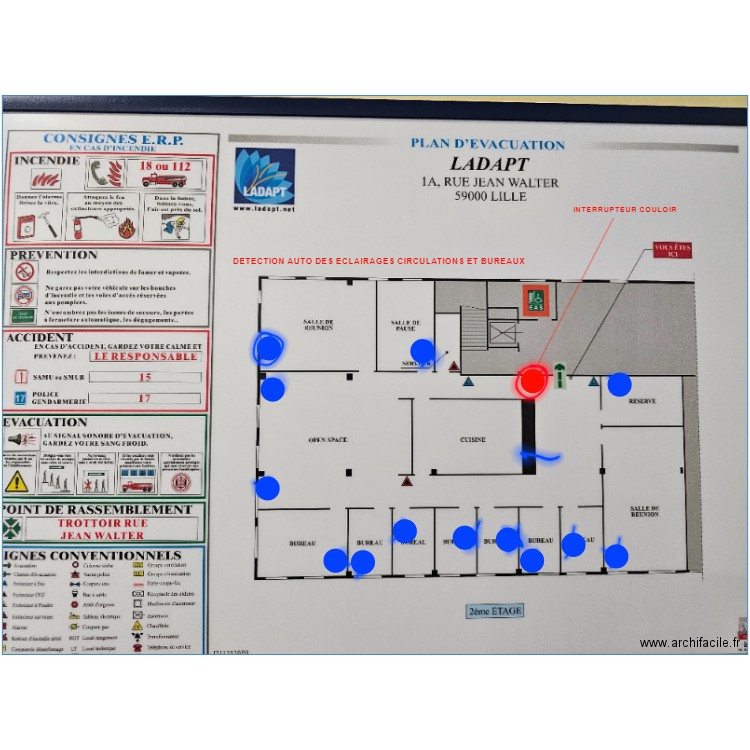 R+2 LADAPT . Plan de 0 pièce et 0 m2
