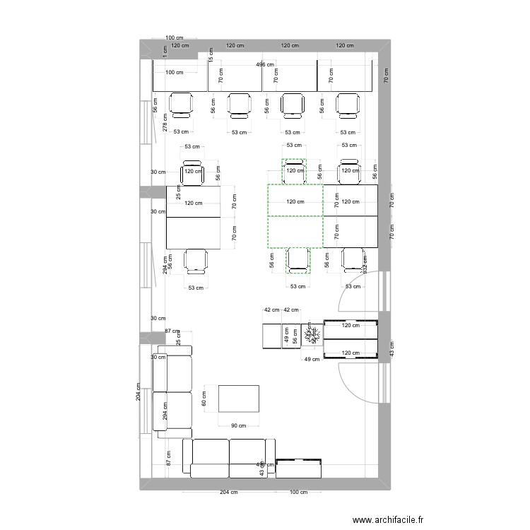 Igloo bureau 2. Plan de 0 pièce et 0 m2