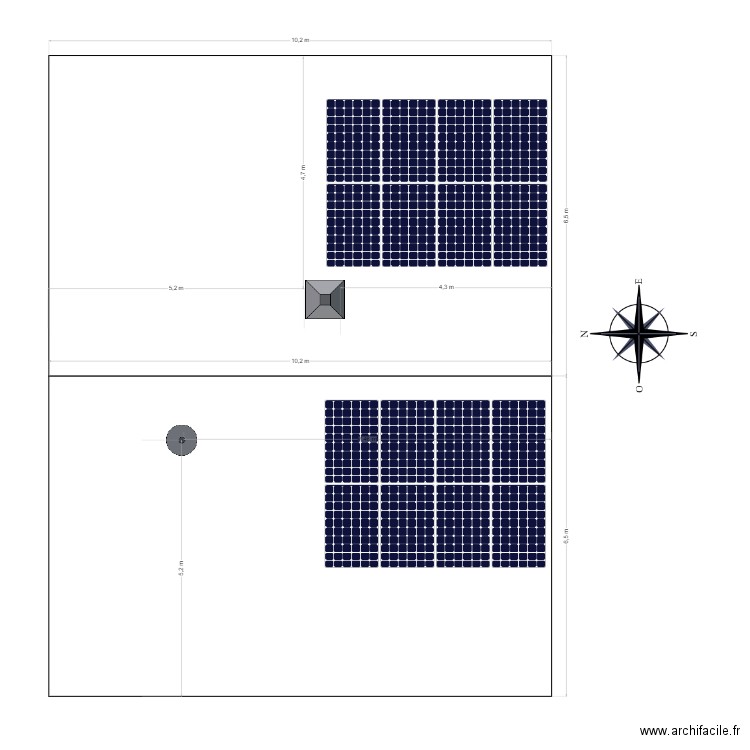MAISON CHEVALLIER. Plan de 0 pièce et 0 m2