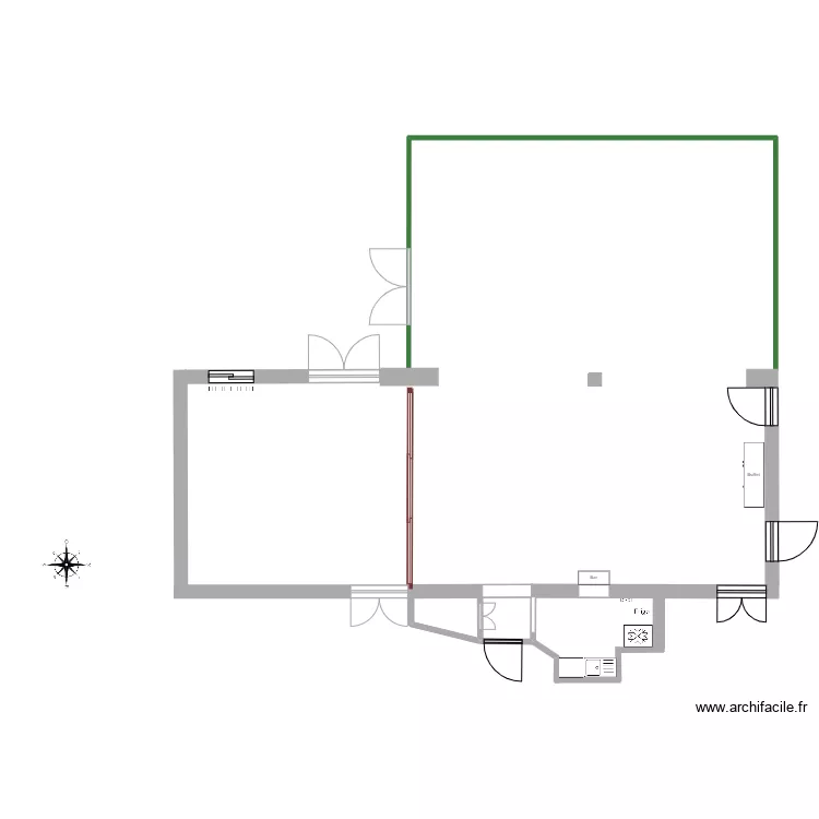 Plan de modification HDJ. Plan de 