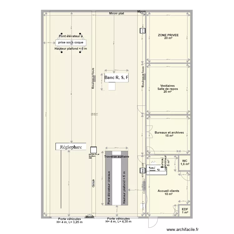 CCT VL MORNANT. Plan de 