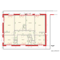 1er Etage Chambres projet