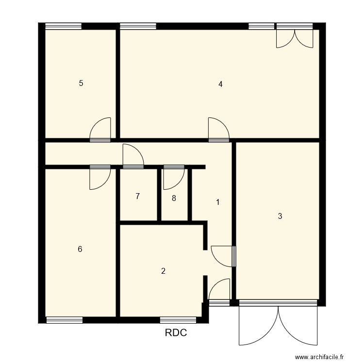 184814 OPH DE LA MEUSE. Plan de 0 pièce et 0 m2