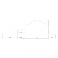 plan de coupe coté terrasse