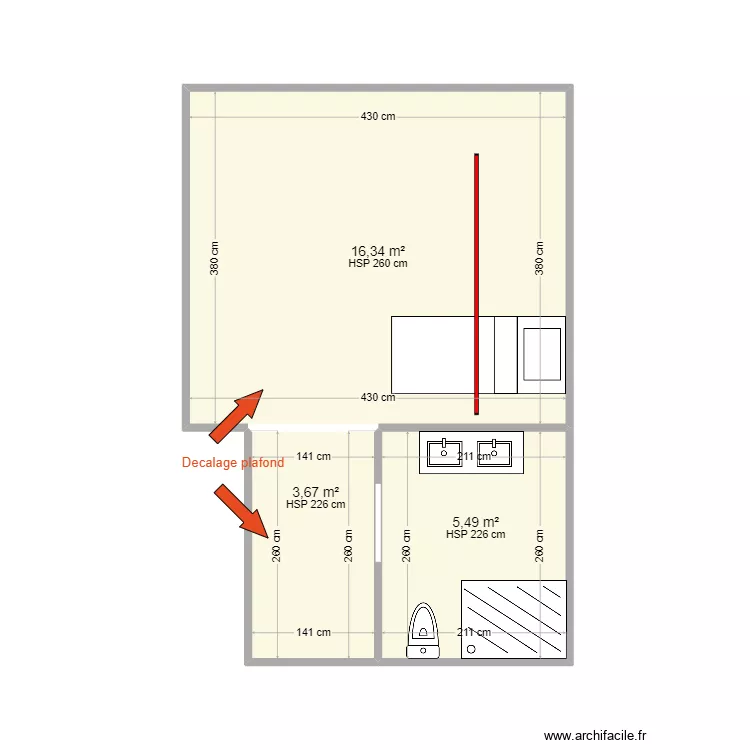 FAM LILAS MAISON A CH 2. Plan de 