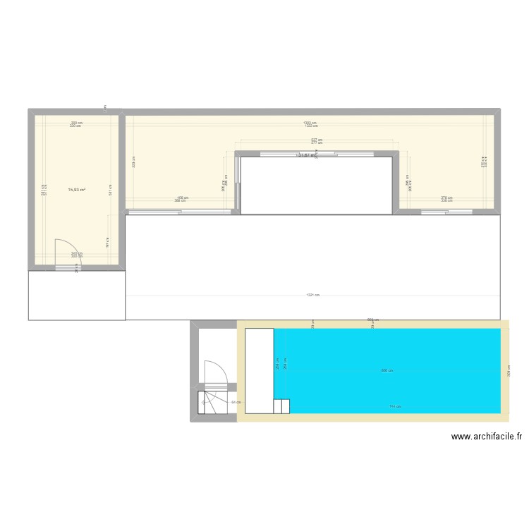 Les Arcs RDC V6. Plan de 0 pièce et 0 m2