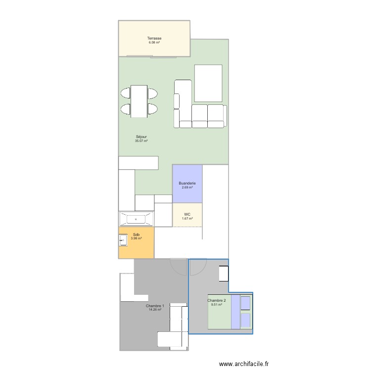 Appartement Av Centenaire Nivelles. Plan de 0 pièce et 0 m2