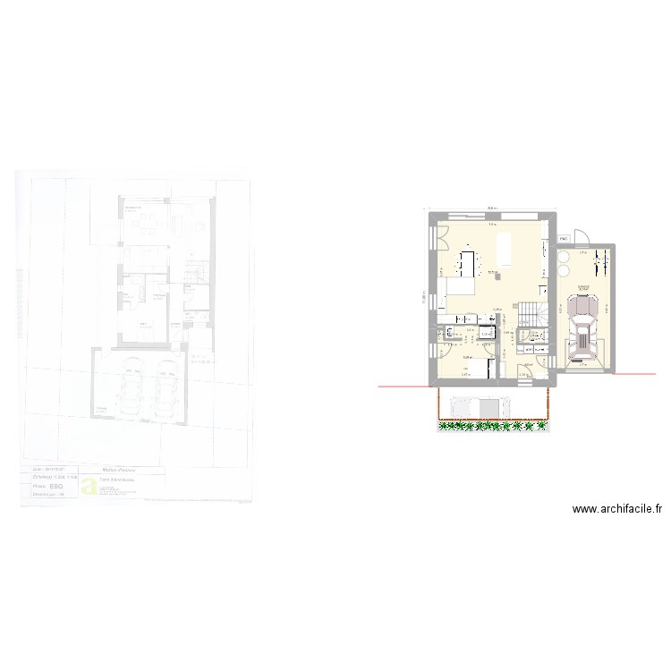 CogePlus version sans porche balcon. Plan de 0 pièce et 0 m2