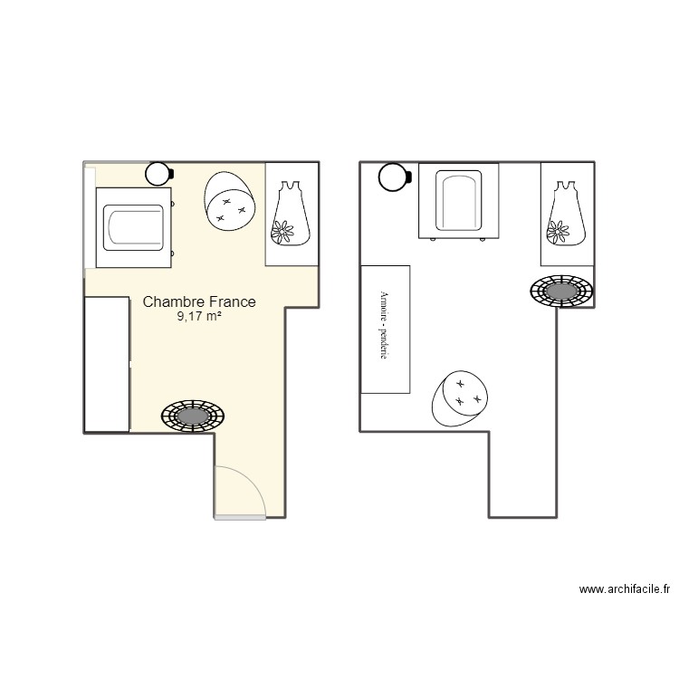 ChambreFrance... Plan de 0 pièce et 0 m2