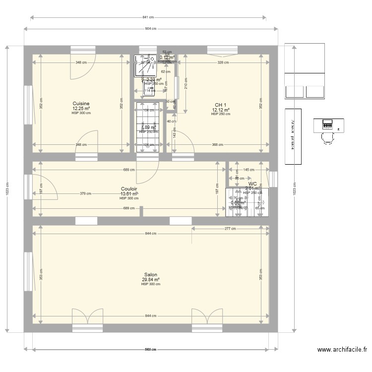 PLAN LAMEE RDC 09082019. Plan de 0 pièce et 0 m2