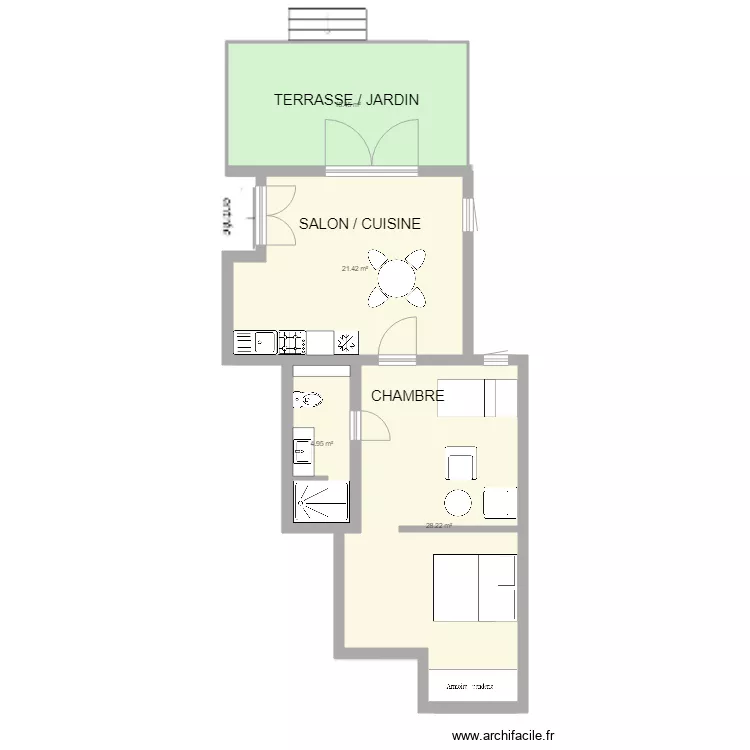 Gite RENOIR. Plan de 