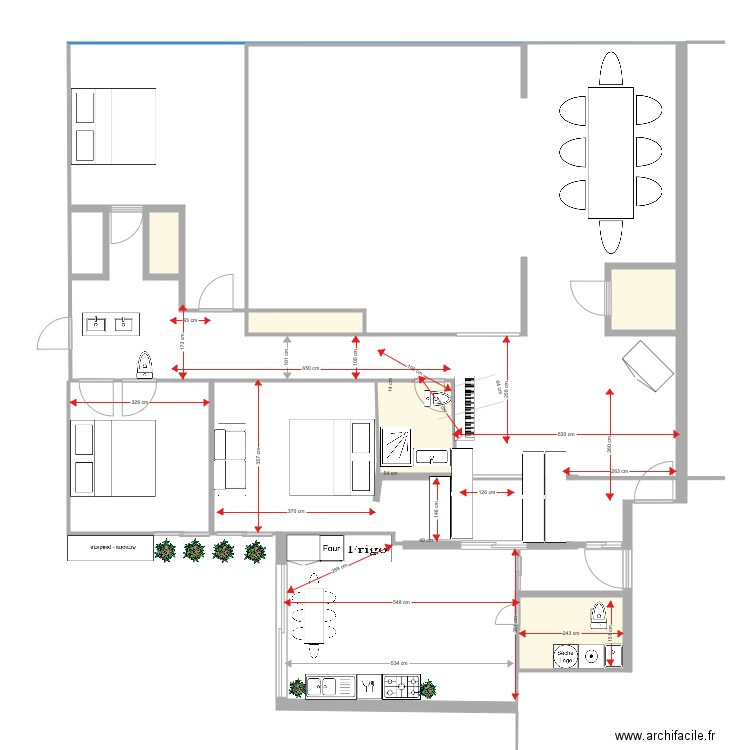 NewCOCINA CARMEN medidas . Plan de 0 pièce et 0 m2