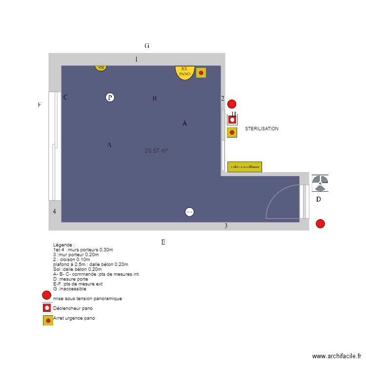 Cabinet Dr GUIMIA. Plan de 0 pièce et 0 m2