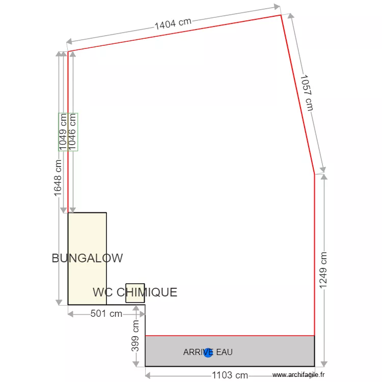 AT HOME COLOMBIER. Plan de 