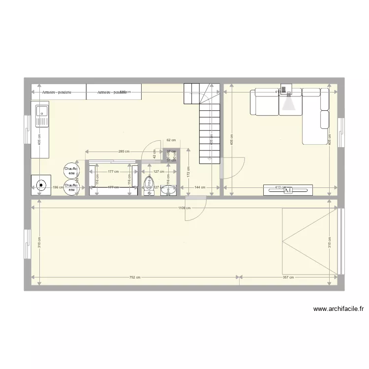 16e reno. Plan de 16e reno. Plan de