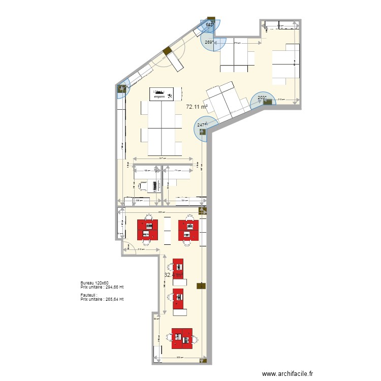 Projet1 Yield. Plan de 0 pièce et 0 m2