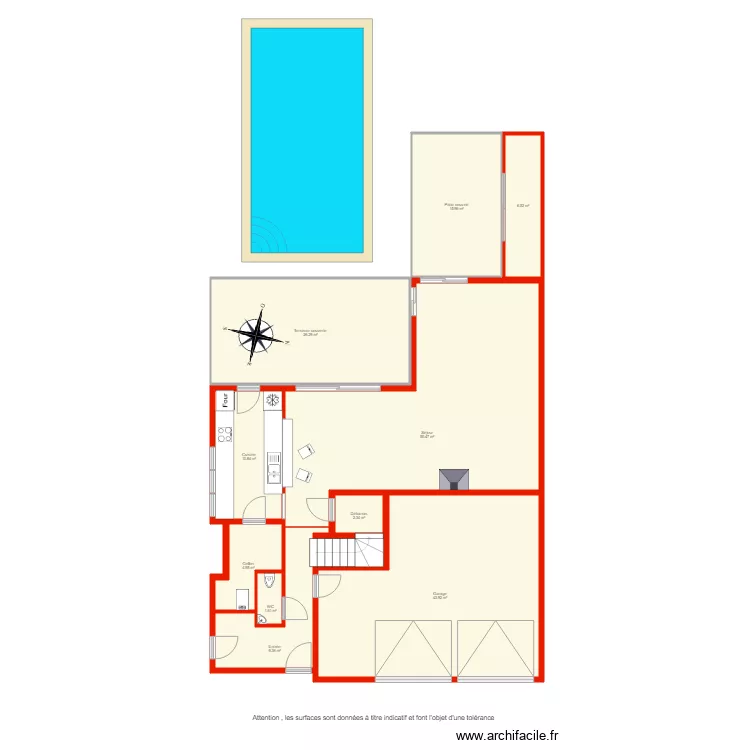 BI 2669 rdc non côté. Plan de BI 2669 rdc non côté. Plan de