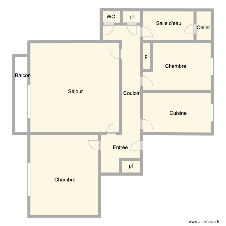 7 breteville. Plan de 12 pièces et 281 m2